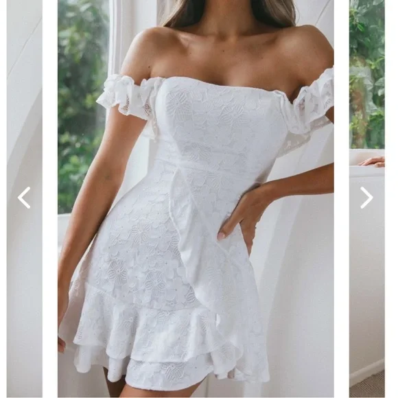 Selfie Leslie Dresses Selfie Leslie Verona Offshoulder Ruffle